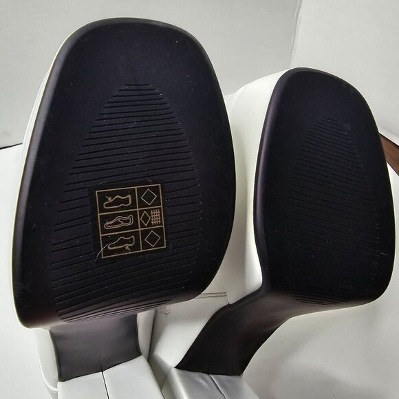 NWOT Dolls Kill Lamoda Serenity Lace Up White Ankle Boots size 8 - Picture 9 of 15